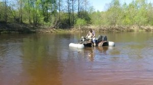Плавающий квадроцикл