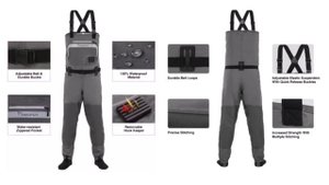 9 Вейдерсы с Алиэкспресс для рыбалки Aliexpress Best Fishing Waders 2021 Рыболовные костюмы из Кита