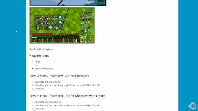 INVENTORY HUD MOD 1.19.4 minecraft - how to download  install HUD mod 1.19.4 with Fabric