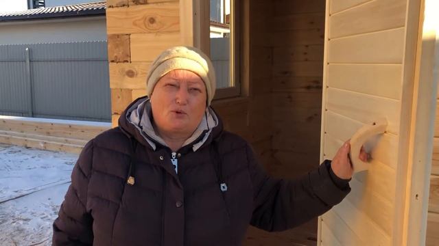 Баня из профилированного бруса 4х4