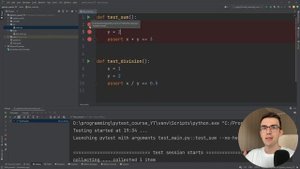 Pytest #3: Дебаггер в PyCharm и Visual Studio Code