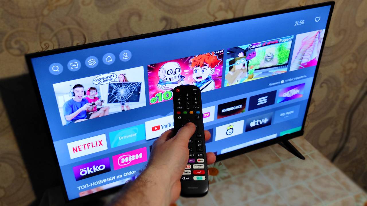 Телевизор Хайсенс Smart TV Vidaa приложения