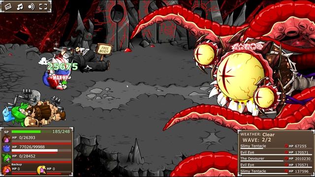 Epic Battle Fantasy 5 (Computer)- final boss against the Devourer смотреть онлайн