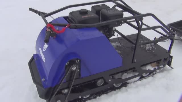 Мотобуксировщик ПОМОР, ТО и покатушки. смотреть онлайн