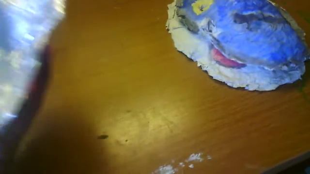 ДЕЛАЕМ МАСКУ ИЗ ПОПЬЕ МАШЕ