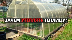 Зачем утеплять теплицу из поликарбоната пеноплексом