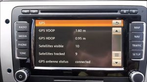 gps antenna status - RNS 510