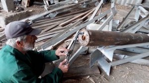 Выхлопная труба для нашего Кировца своими руками!(Кировец К-700 с кабиной Renault Magnum)