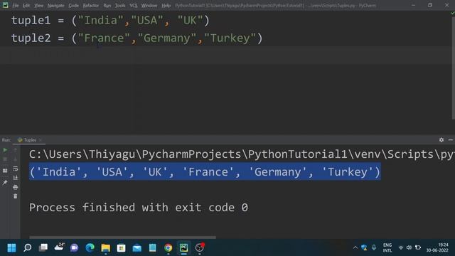 Python Tuples : Part 3 - Join Tuples | Python Beginners Tutorial | An IT Professional