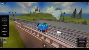 Thomas jumps the Vicarstown bridge, and he made it.