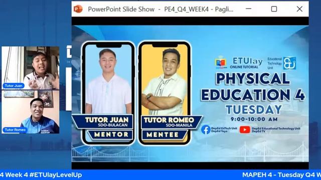 MAPEH 4 - Tuesday Q4 Week 4 #ETUlayLevelUp смотреть онлайн