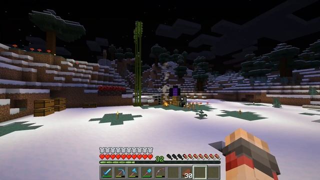 БОЛЬШОЙ СКЛАД И ПРОЕКТ ДЕРЕВНЯ ВИКИНГОВ В МАЙНКРАФТЕ VANILA MINECRAFT-XINOLITH смотреть онлайн