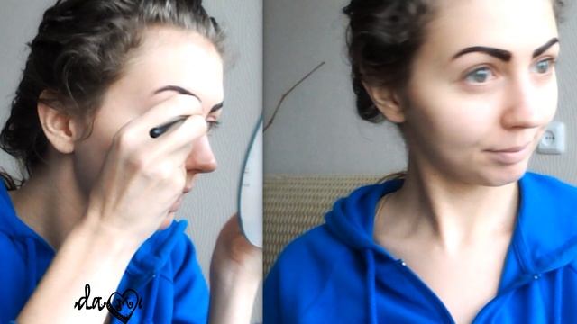 ОКРАШИВАНИЕ БРОВЕЙ в домашних условиях смотреть онлайн