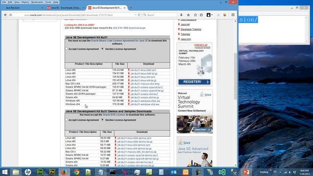 Java 001 setup java SE JDK in windows 8.1 - 1 смотреть онлайн