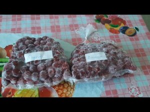 Заморозка вишни, готовим впрок