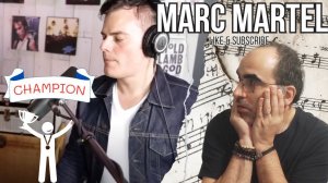 Marc Martel - We Are The Champions (Queen cover) ║  French Reaction !