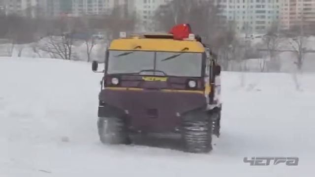 Презентация новых вездеходов ЧЕТРА ТМ 140 смотреть онлайн