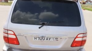 Обзор автомобиля Тойота Ленд Крузер 100 2003 года. Toyota Land Cruiser 2003