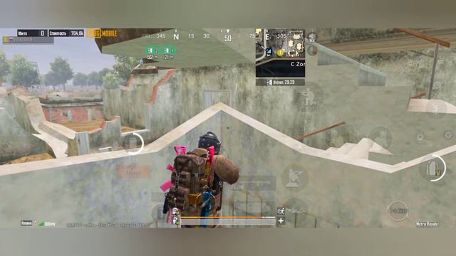 Открыл мега оружие и с играл с ним- развалил всех кого встретил в НОВОМ МЕТРО РОЯЛЬ/ METRO ROYALE. смотреть онлайн