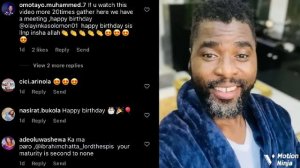 Ibrahim Chatta Surprise Nigerians, Did This To His Ex-Wife, Olayinka Solomon As She Throws A Big ..