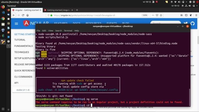 Install Angular Material on Ubuntu смотреть онлайн