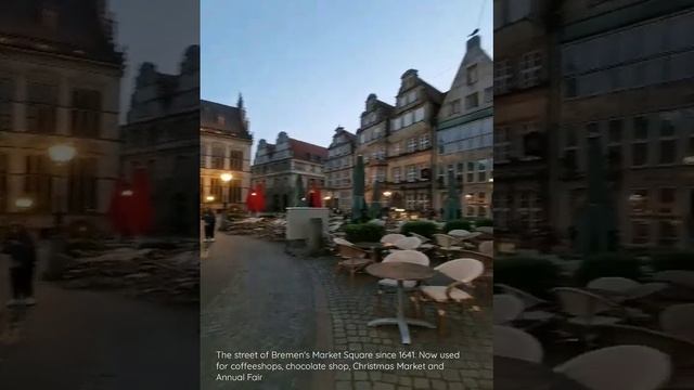 The Bremer Marktplatz (Bremen Market Square), Germany