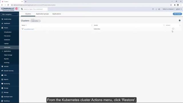 Easily migrate Kubernetes applications with Commvault смотреть онлайн