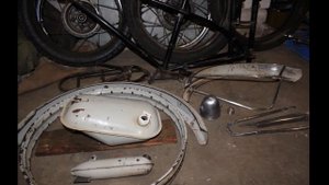 Мопед ПВЗ МВ-18. Слайд-история восстановления.