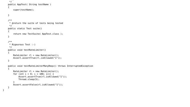 Code Review: RateLimiter Java (2 Solutions!!)