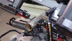 MBS 56CS Ленточнопильный станок по металлу  Обзор работы на станке