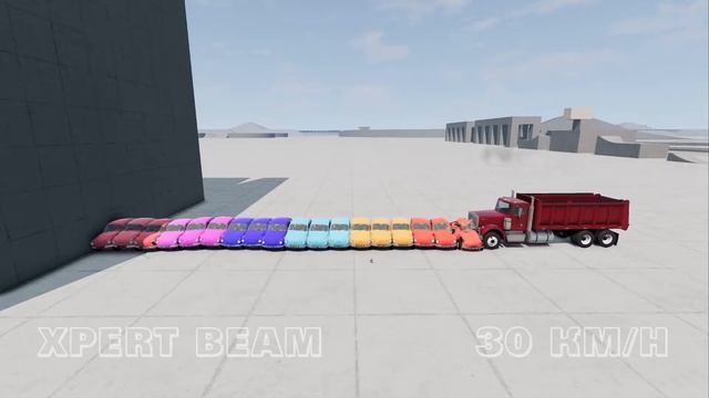 18 Daewoo Matiz vs Trucks 99 KMH - #3 - BeamNG Drive смотреть онлайн