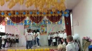 Флешмоб родителей. Выпускной 4 "А", школа-гимназия 45, г.Шымкент.