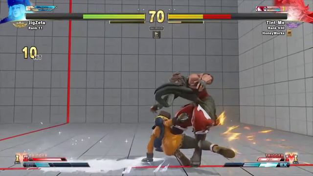 JIGZETA (KOLIN) vs TLNT_ME (ZEKU) - street fighter 5 champion edition online matches