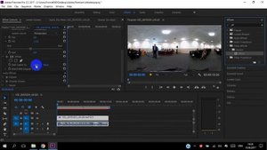 Урок 1 :: Базовый монтаж видео 360 в Adobe Premiere Pro CC 2017