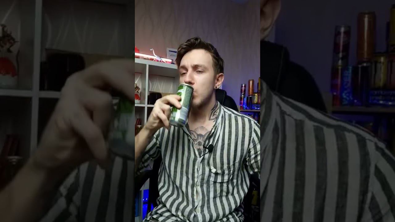 Экспресс-обзор энергетика Mad-Croc зелёное яблоко #энергетики #обзорэнергетиков