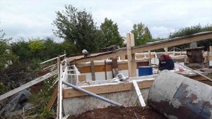 Фундамент цоколя! Ростверг. С чего все начиналось часть 4 (крайняя)!!!