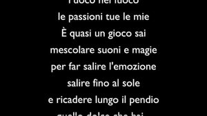 Eros Ramazzotti - Fuoco Nel Fuoco | Lyrics