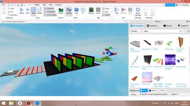 КАК СОЗДАТЬ СВОЮ ИГРУ В РОБЛОКСЕ? [ЧАСТЬ 1] смотреть онлайн