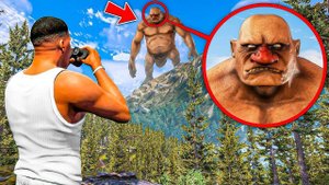 ОХОТА НА УЖАСНОГО БОЛОТНОГО ВЕЛИКАНА В ГТА 5! НАШЕЛ ДРЕВНЕГО МОНСТРА ОБЗОР МОДА В GTA 5 МОДЫ MODS