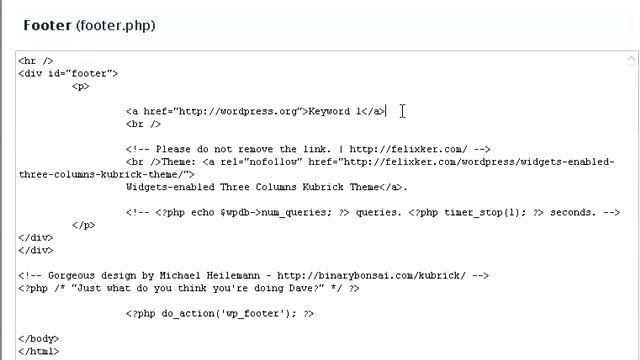 Change Footer in Wordpress Blog смотреть онлайн