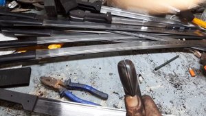 Как зделать раздвоение на рукояти кавказской шашки