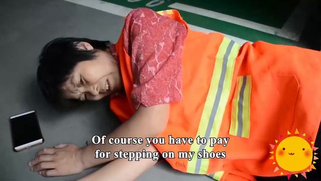 Savage girl knocked down old cleaner and still asked for 50,000, she regretted it instantly смотреть онлайн