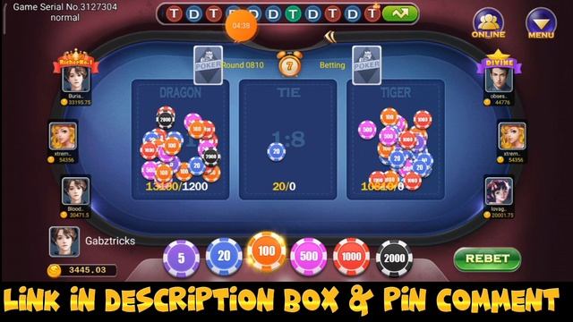 STORM GAME | DRAGON VS TIGER | BASIC 5K PER DAY, Hanapin lang Ang gitna ng pattern