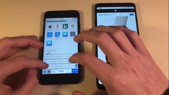 Samsung Galaxy A9 2018 vs iPhone 7 смотреть онлайн