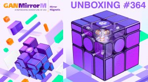 Unboxing №364 GAN Mirror M | Первый Магнитный Зеркальный Куб