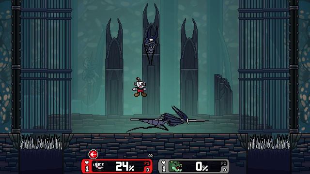 Cuphead vs Mantis Lords Boss | Rivals of Aether Workshop. смотреть онлайн