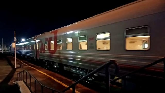 ЭП1М-691 с поездом №33 Владикавказ Москва смотреть онлайн