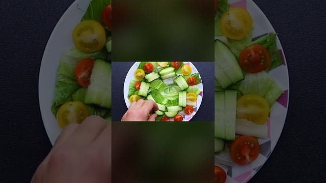 Овощной салат с курицей / Рецепты при диабете