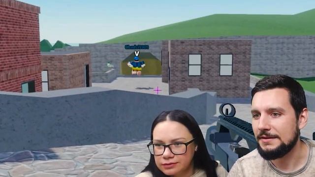 Первый раз играем в Роблокс Арсенал! Весёлый Роблокс Летпслей от родителей смотреть онлайн