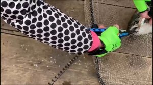 Тяжелое и крупное железо приносит огромных лососей! Клевое место, д. Савельево